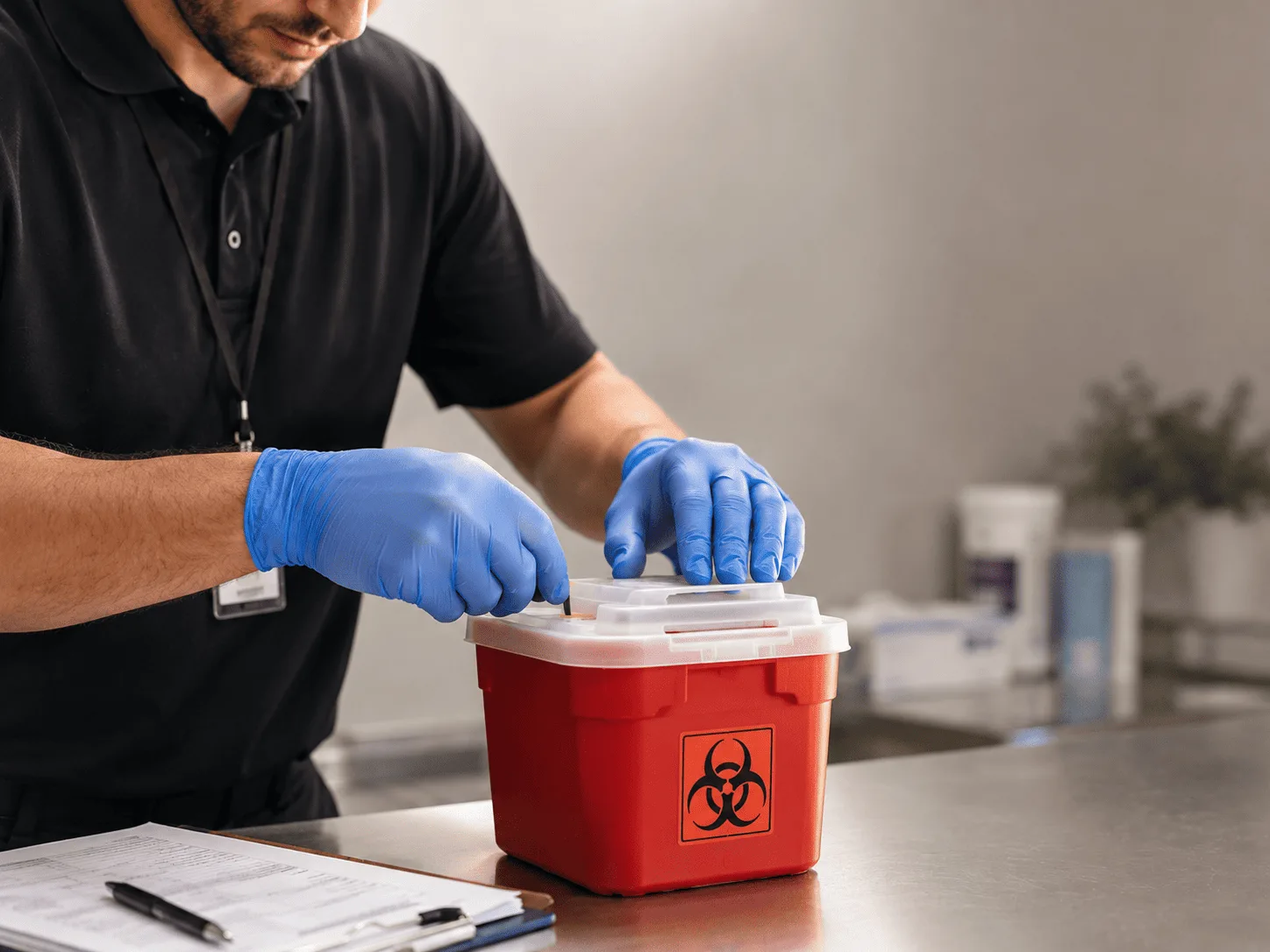 Why choose Sharps Waste Disposal in Harwood, MO